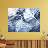 ギンコ離れーと雨粒 キャンバスプリント (インサイチュ (リビング))