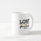 ギンズバーグ支持LGBT 2016 コーヒーマグカップ (正面右)