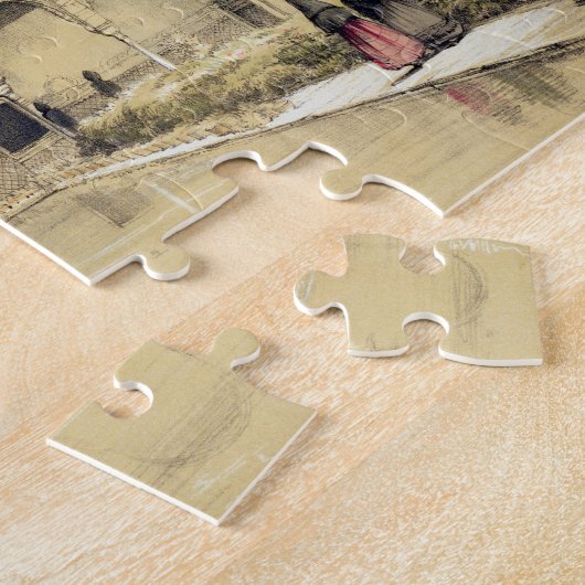 ギンバイカ(Patio de los Arrayanes)の裁判所 ジグソーパズル (側面)