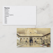 ギンバイカ(Patio de los Arrayanes)の裁判所 名刺 (正面/裏面)