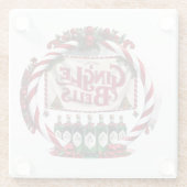 ギンベルクリスマスジンディスプレイ ガラスコースター (裏面)