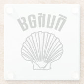 ギンホイ(タイユーモアプンワードプレイ) ガラスコースター (裏面)