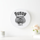 ギンホイ ラージ壁時計 (ホーム)