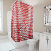 ギン動揺してガム模様 シャワーカーテン (インサイチュ)