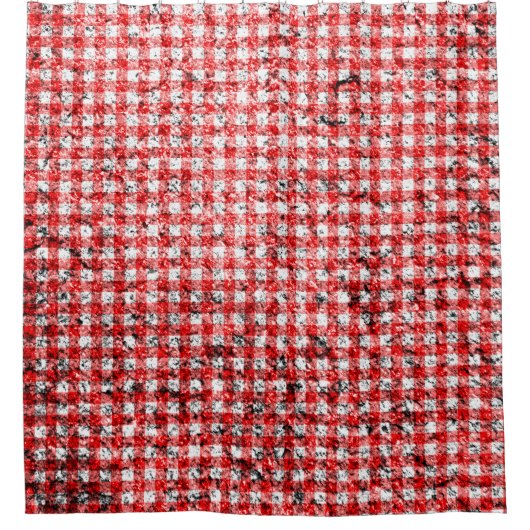 ギン動揺してガム模様 シャワーカーテン (正面)