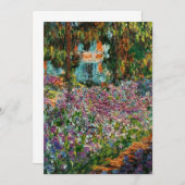 ギヴェルニーのアーティストガーデン・モネ セーブザデート (正面/裏面)