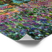 ギヴェルニーのアーティストガーデン・モネ ポスター (角)