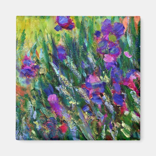 ギヴェルニーのモネズアイリスガーデン マグネット (正面)