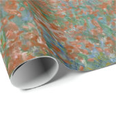 ギヴェルニーモネの近くの中空のポピー畑 ラッピングペーパー (ロールコーナー)