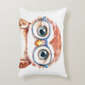 ギークおたく鳥 アクセントクッション (正面(垂直))