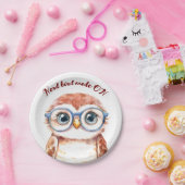 ギークおたく鳥 ペーパープレート (パーティー)