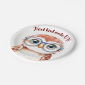 ギークおたく鳥 ペーパープレート (アングル)