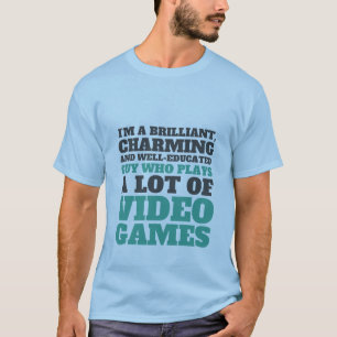 ギークおよびゲーマーのためのおもしろいな賭博のTシャツ Tシャツ