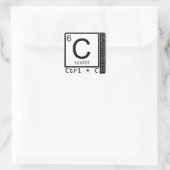 ギークだ!カーボンコピー スクエアシール (バッグ)