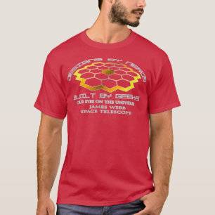 ギークとおたく愛宇宙- JWST望遠鏡Tシャツ Tシャツ