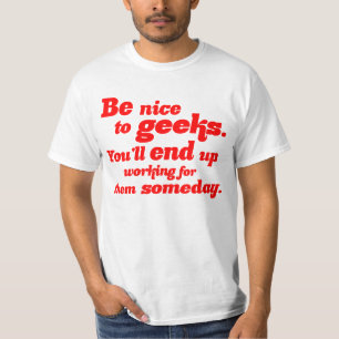 ギークにニースがあって下さい Tシャツ