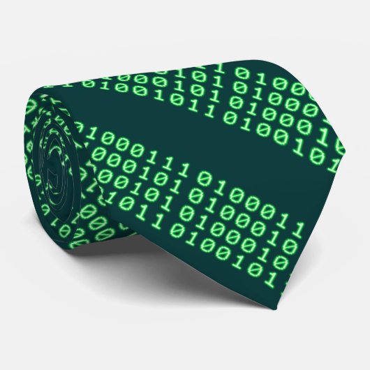 ギークのための2進符号 ネクタイ (ロール)