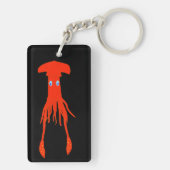 ギークのイカKeychain キーホルダー (裏面)