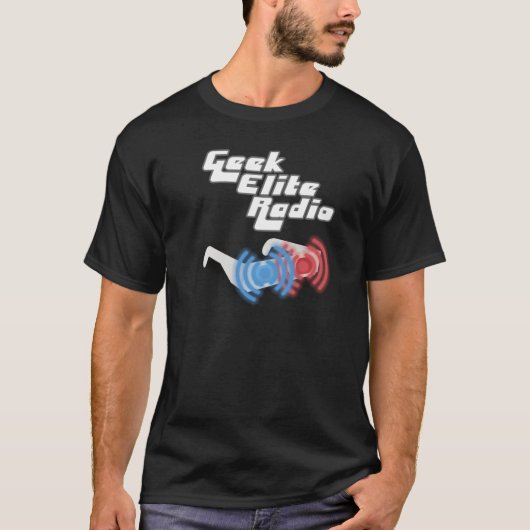 ギークのエリートのラジオ Tシャツ (正面)