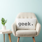 ギークのタイポグラフィの装飾用クッション ランバークッション (椅子)