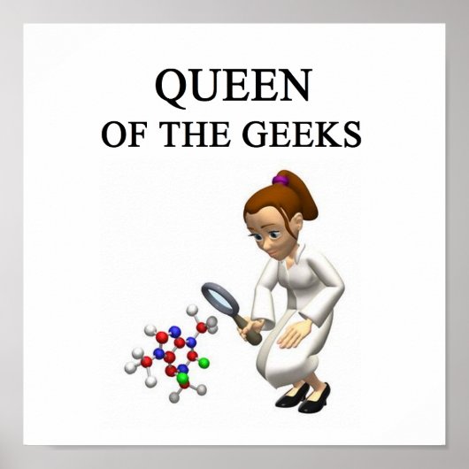 ギークの女王 ポスター (正面)
