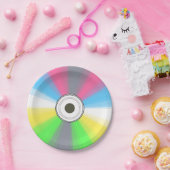 ギークの擬似CD ペーパープレート (パーティー)