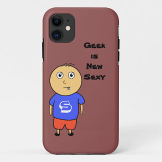 ギークの男の子 iPhone 11 ケース