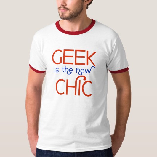 ギークは新しい上品です Tシャツ (正面)