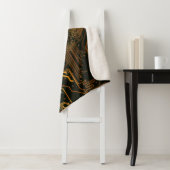 ギークアウトおたくPCBオレンジ色の電子回路基板 シェルパブランケット (インサイチュ)