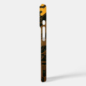 ギークアウトおたくPCBオレンジ色の電子回路基板 Case-Mate iPhoneケース (裏面 / 左)