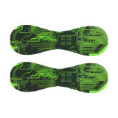 ギークアウトおたくPCBグリーン電子回路基板 野球ボール (パネル)