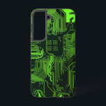 ギークアウトおたくPCBグリーン電子回路基板 SAMSUNG GALAXY S22ケース<br><div class="desc">PCB回路基板のギフトギークまたはおたくのためのギフト。私たち全員のコンピュータおたくまたはギークのための1つ。このPCB電子回路基板でおたくをギークする。プリント基板または電子回路基板のクローズアップ写真。</div>