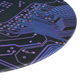 ギークアウトおたくPCB青色電子回路基板 カッティングボード (角)