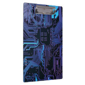 ギークアウトおたくPCB青色電子回路基板 クリップボード (右)