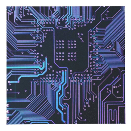 ギークアウトおたくPCB青色電子回路基板 フォトキューブ (右)