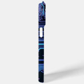 ギークアウトおたくPCB青色電子回路基板 Case-Mate iPhoneケース (裏面 / 右)