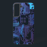 ギークアウトおたくPCB青色電子回路基板 SAMSUNG GALAXY S22 ケース<br><div class="desc">PCB回路基板のギフトギークまたはおたくのためのギフト。私たち全員のコンピュータおたくまたはギークのための1つ。このPCB電子回路基板でおたくをギークする。プリント基板または電子回路基板のクローズアップ写真。</div>