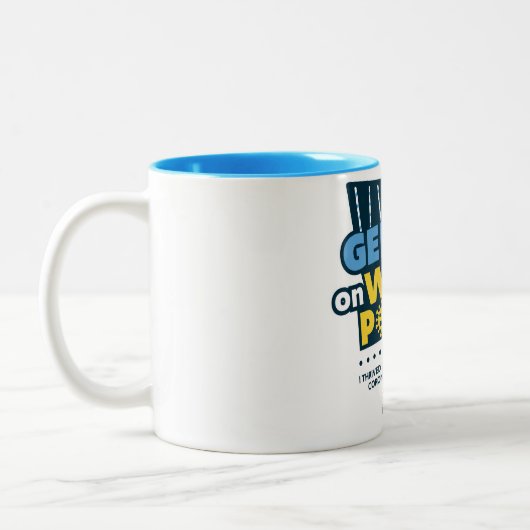 ギークアウトオンウィーヴズコーヒーマグ ツートーンマグカップ (左)