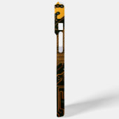 ギークアウトカスタムPCBオレンジ回路基板 Case-Mate iPhoneケース (裏面 / 左)