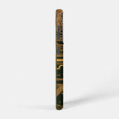 ギークアウトカスタムPCBオレンジ回路基板 SAMSUNG GALAXYケース (右側面)