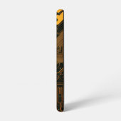 ギークアウトカスタムPCBオレンジ回路基板 SAMSUNG GALAXYケース (左側面)