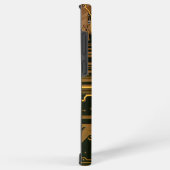 ギークアウトカスタムPCBオレンジ回路基板 SAMSUNG GALAXYケース (右側面)