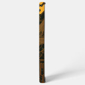 ギークアウトカスタムPCBオレンジ回路基板 SAMSUNG GALAXYケース (左側面)