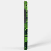 ギークアウトカスタムPCBグリーン電子回路基板 SAMSUNG GALAXYケース (右側面)