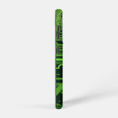 ギークアウトカスタムPCBグリーン電子回路基板 SAMSUNG GALAXYケース (右側面)