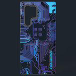 ギークアウトカスタムPCB青色電子回路基板 SAMSUNG GALAXY S22 ULTRAケース<br><div class="desc">PCB回路カスタムボードギーク用ギフトまたはおたく用ギフト。私たち全員のコンピュータおたくまたはギークのための1つ。このギークPCB電子回路カスタムボードでおたくを取り出す。プリント基板または電子回路基板のクローズアップ写真。</div>