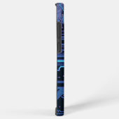 ギークアウトカスタムPCB青色電子回路基板 SAMSUNG GALAXYケース (右側面)