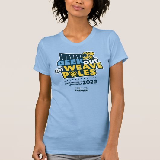 ギークアウト織り竿2020 Tシャツ (正面)