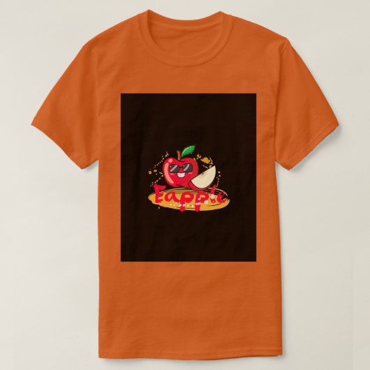 ギークアップル1 Tシャツ (デザイン正面)