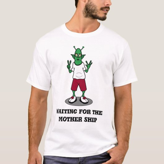ギークエイリアン歓迎 Tシャツ (正面)